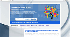 Desktop Screenshot of marketingeducativo.info